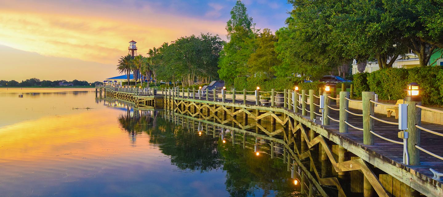 Lake Sumter Landing, The Villages, FL.