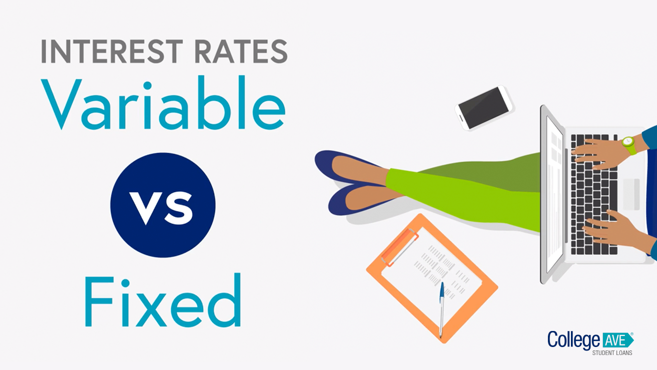 College Ave Student Loans Video Thumbnail: Interest Rates - Variable vs Fixed