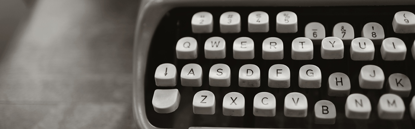 Typewriter keyboard